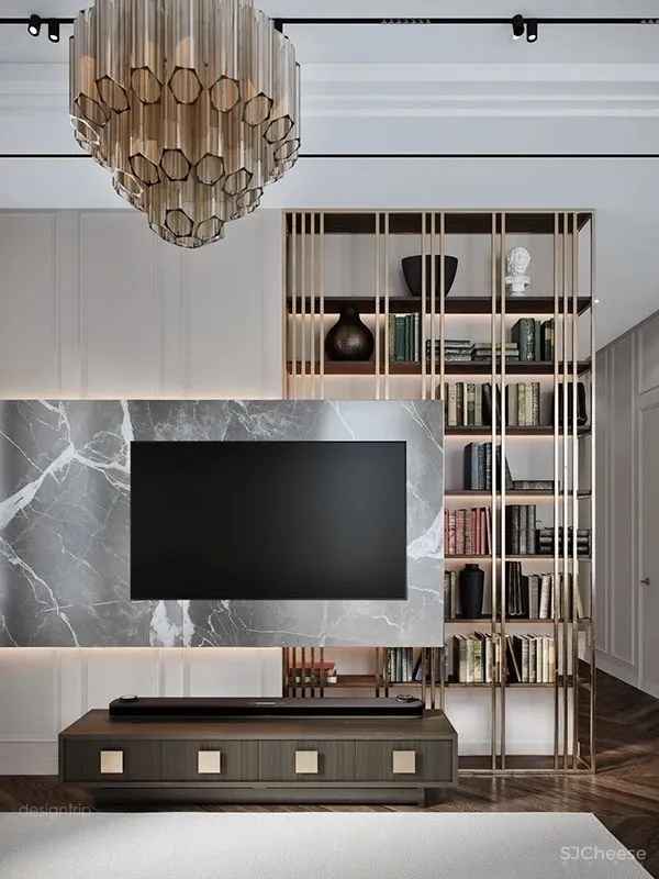 2021年电视墙设计,应该是这样的...