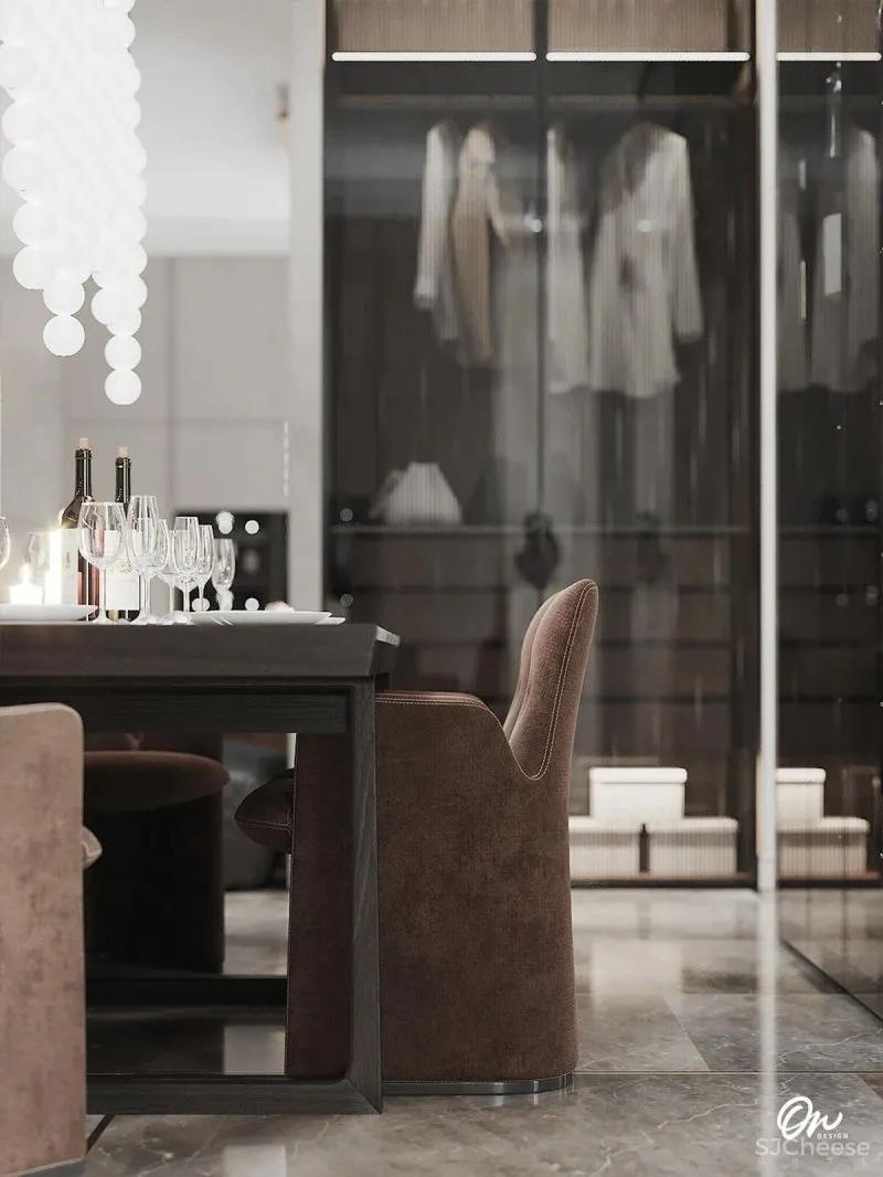 107m²高级灰的轻奢质感