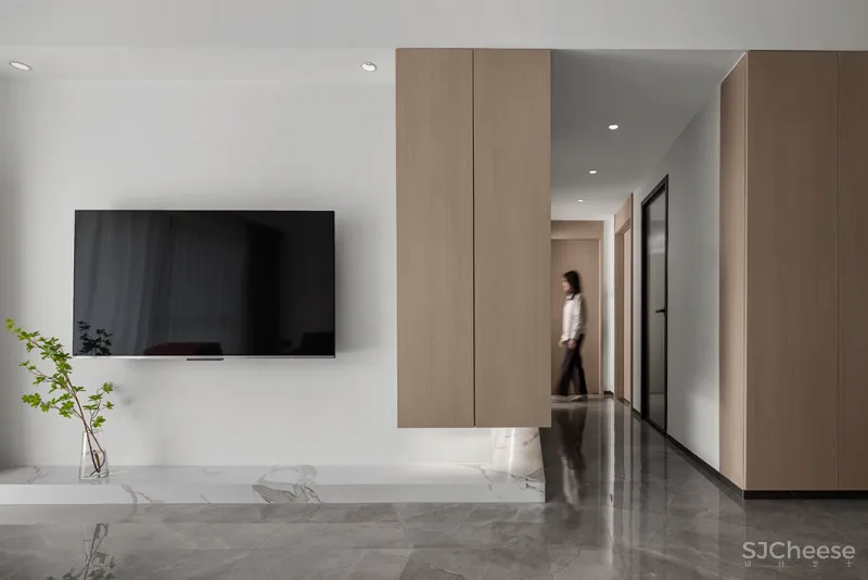 120m²极简设计,克制的生活态度!