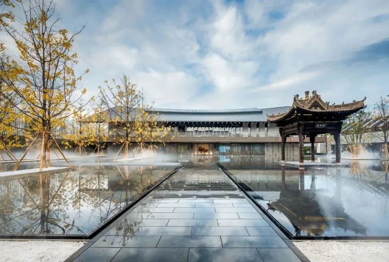 明德设计丨昆明招商·依云国际社区:古今相持,文心画境