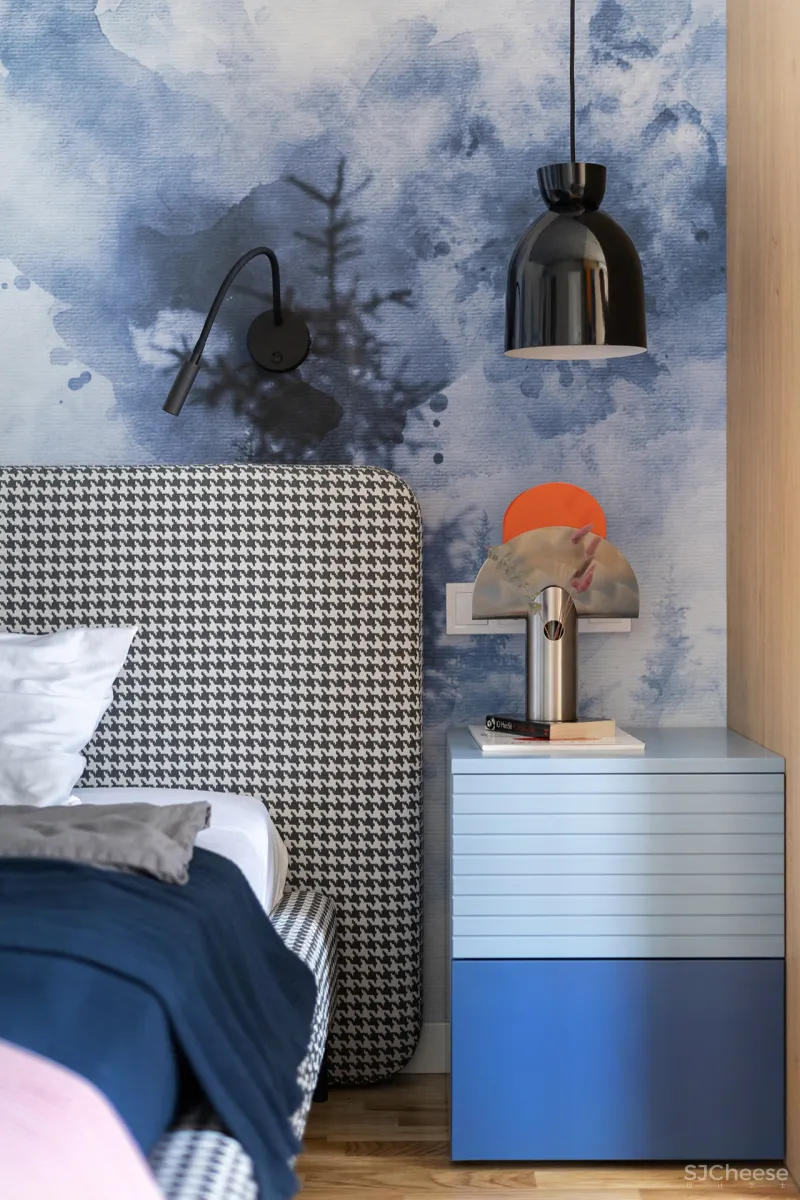 75㎡ 两房两厅，一体式橱柜这样用，收纳超多又显大