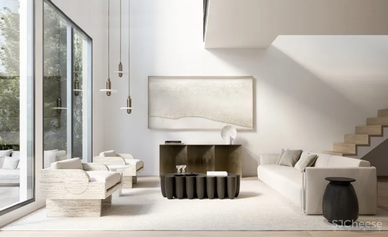 极简白的精装设计,越简洁越高级!