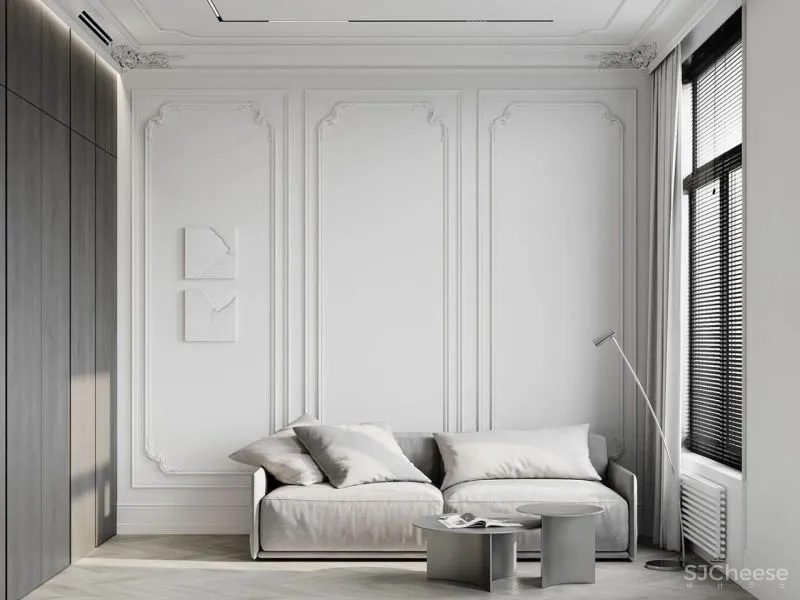 黑白缄默简约沉稳家居内饰