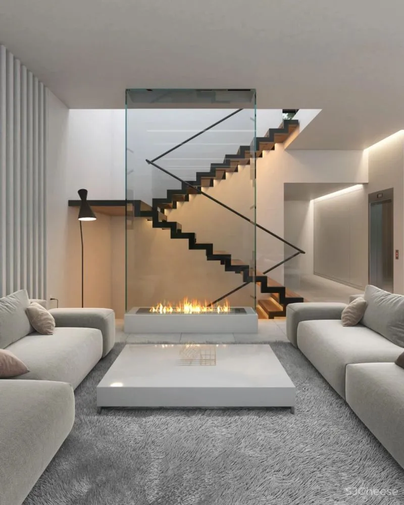 600㎡极简别墅,漂亮!