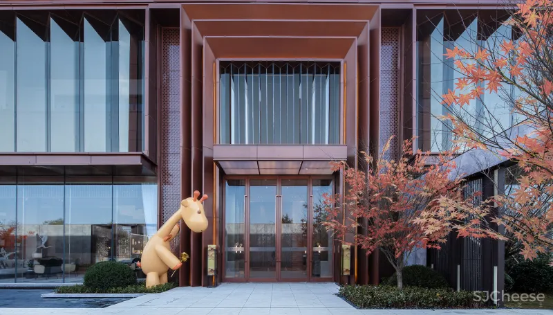 东方诗意与自然美学的交叠融合 奥园东麓晴川销售 中心香港方黄设计