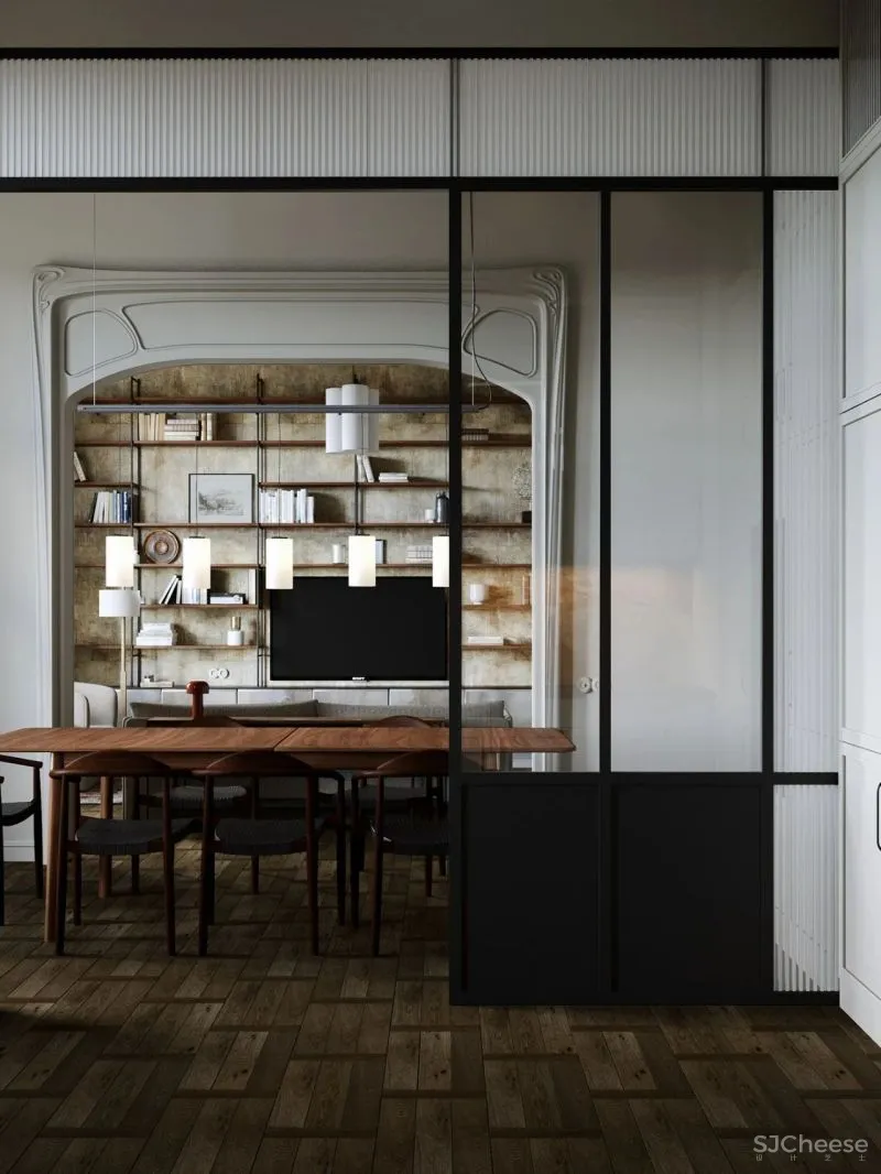 复古风的豪宅,这设计真高级