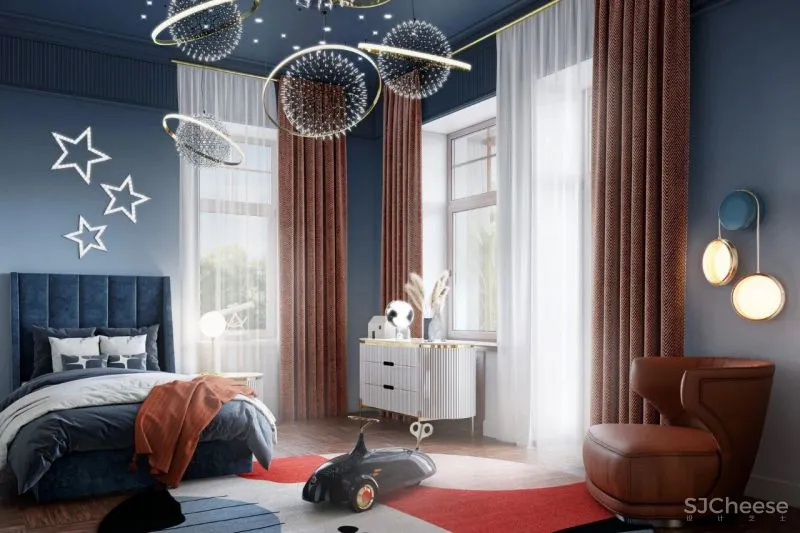 1100m²豪宅:看惯了极简,有点怀念这种“金碧辉煌”