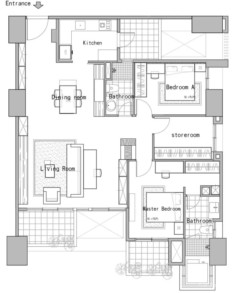 台式高级灰设计,质感空间!