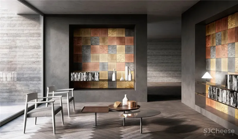 De Castelli 2021新品｜金属“硬时装”，室内设计新趋势