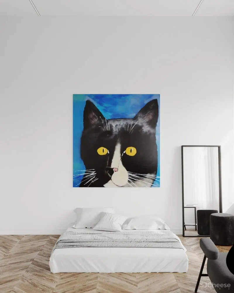 65㎡极简白的家，把卫生间放在“盒子”里，好看又显大！