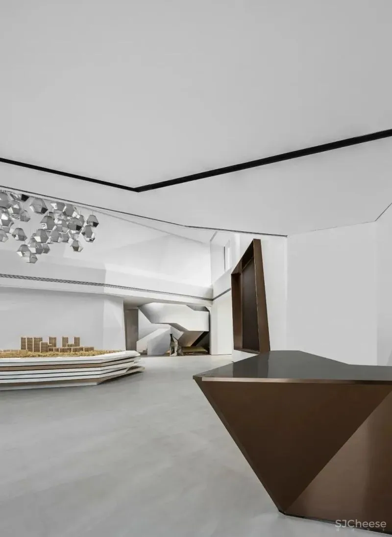 几何美学构建别样销售中心 FW.GID&SCULTURA