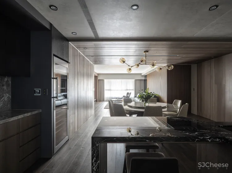 简约工业风住宅，这个材质太有质感了！