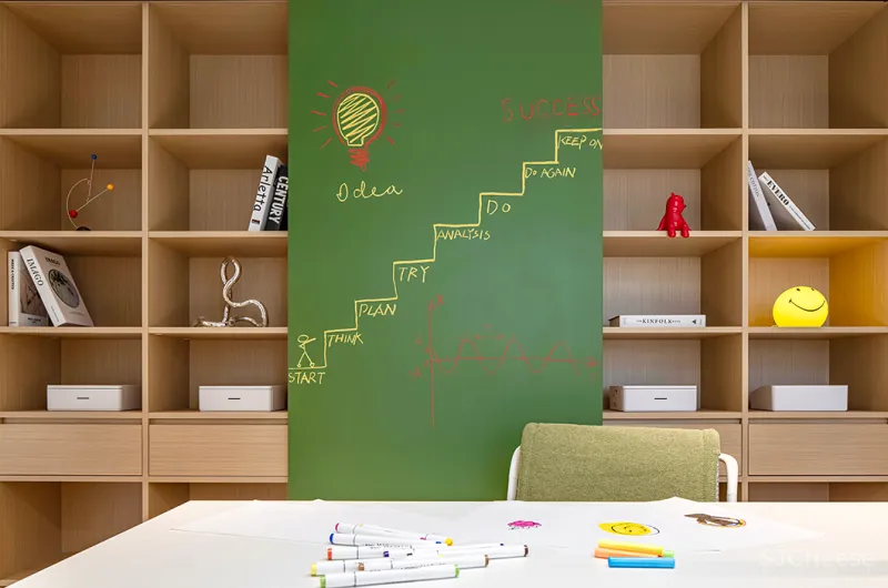 王璠:188㎡简约大平层,温暖的动漫之家!