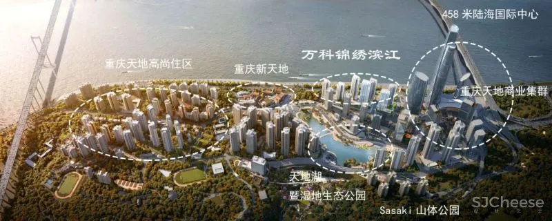 李玮珉力作 重庆千万级豪宅「万科.锦绣滨江」样板间效果图和实景照片