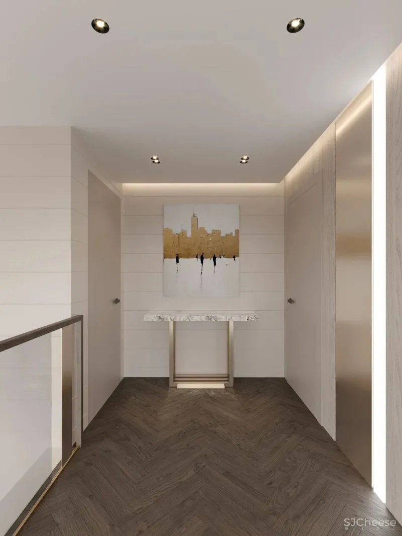 190㎡带露台的三居室，宁静简练！