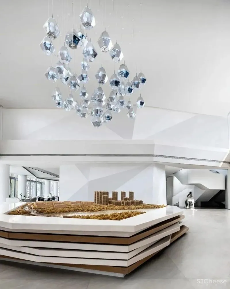 几何美学构建别样销售中心 FW.GID&SCULTURA