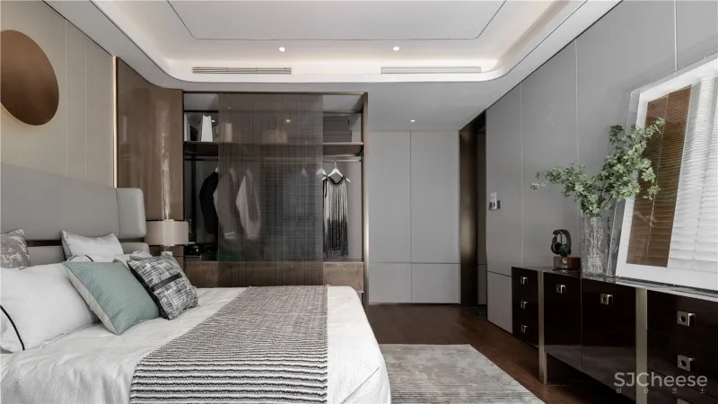 德方圆 | 160平样板间 水之绿 泉之韵