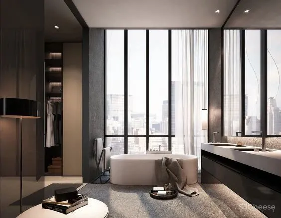 20款,最有设计感的卫生间!