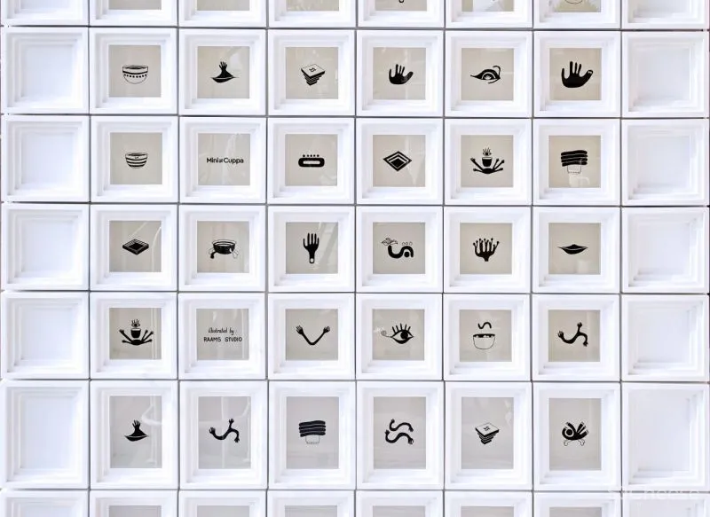 新颖独特的一家迷你茶店