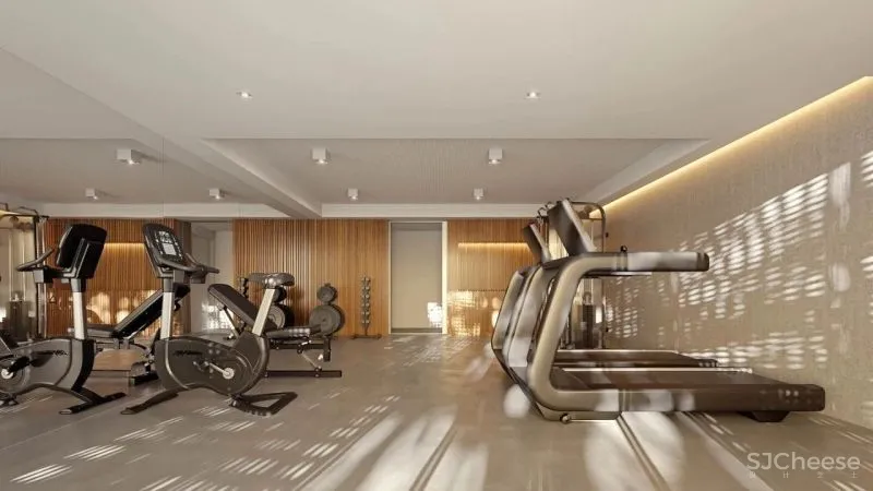 每个户型都有超大泳池,任何大平层跟它比都弱爆了!