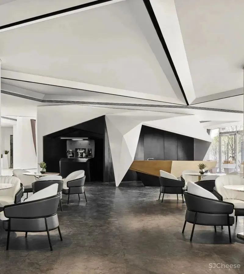 几何美学构建别样销售中心 FW.GID&SCULTURA