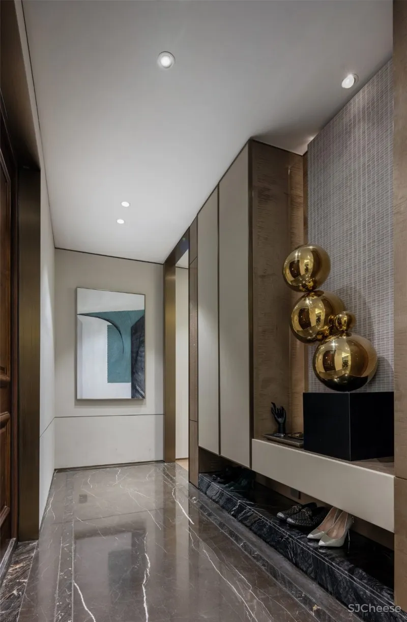 德方圆 | 160平样板间 水之绿 泉之韵