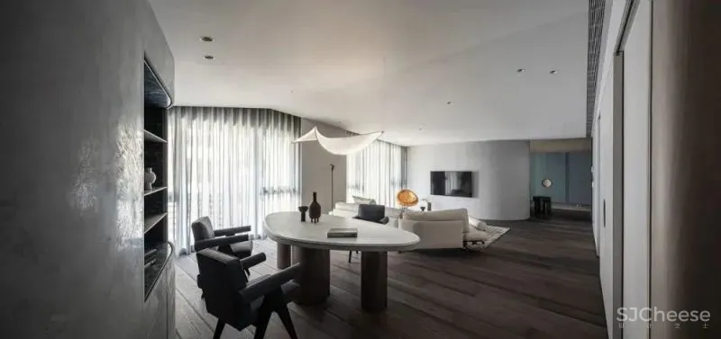 弧形 曲面，不一般的新时代住宅 源原设计