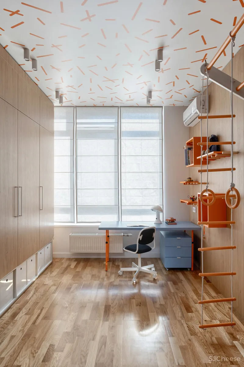 75㎡ 两房两厅，一体式橱柜这样用，收纳超多又显大