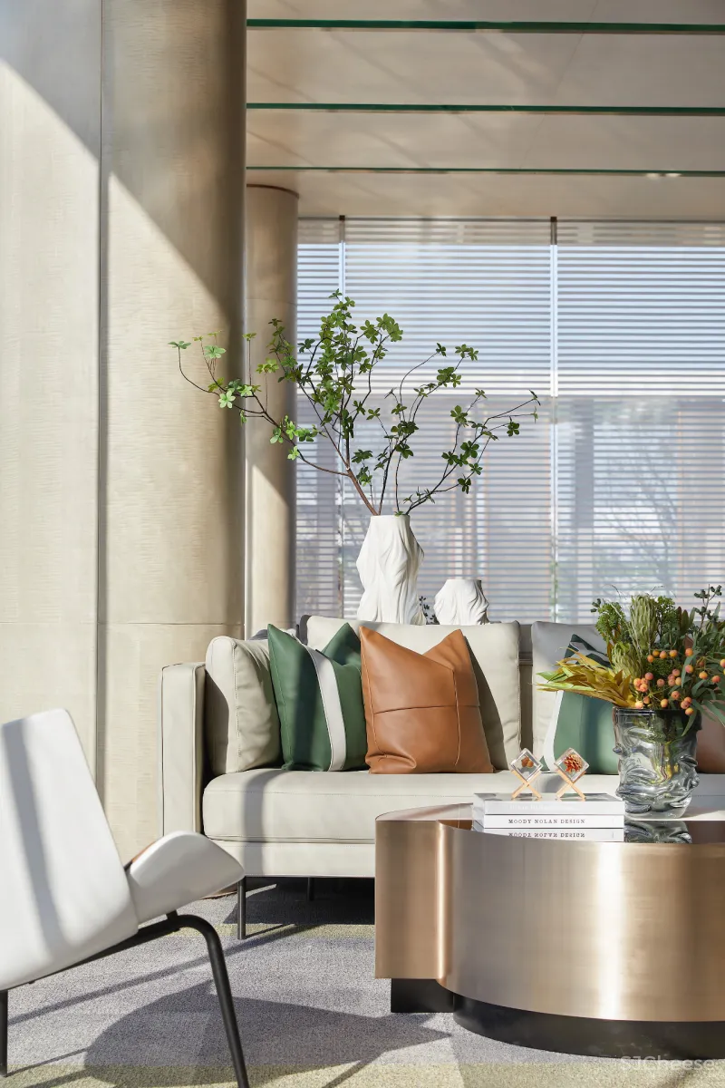 EH DESIGN 空间 金地商置·大成雅镜售楼处:艺术“盒子”