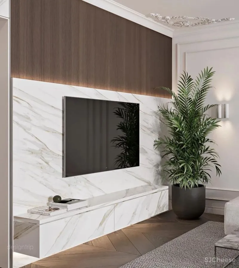 2021年电视墙设计,应该是这样的...