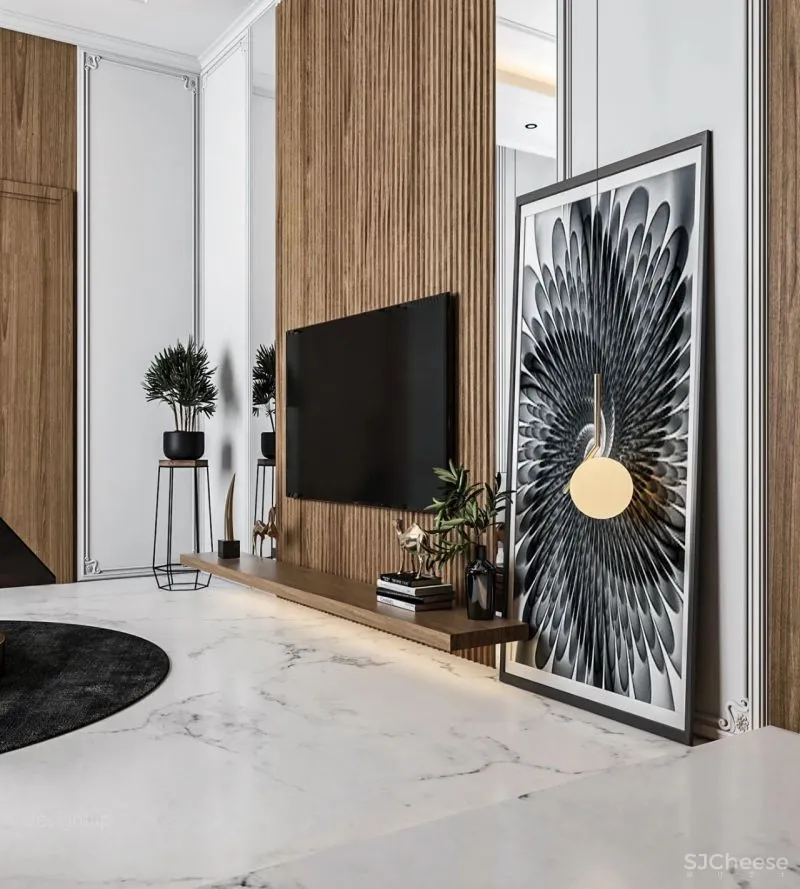 2021年电视墙设计,应该是这样的...