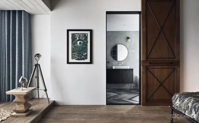 将工业风和雅痞风结合,一个单身男士把自己的家装的那么时髦,真的好吗?