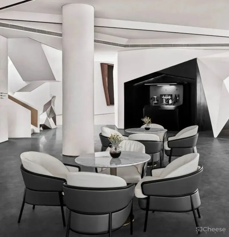 几何美学构建别样销售中心 FW.GID&SCULTURA