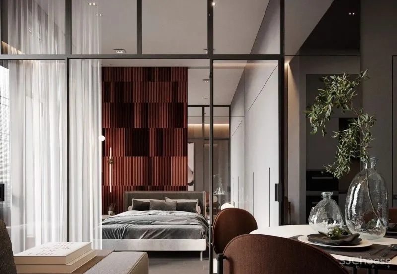 一个女生住,44㎡小宅,舒适!