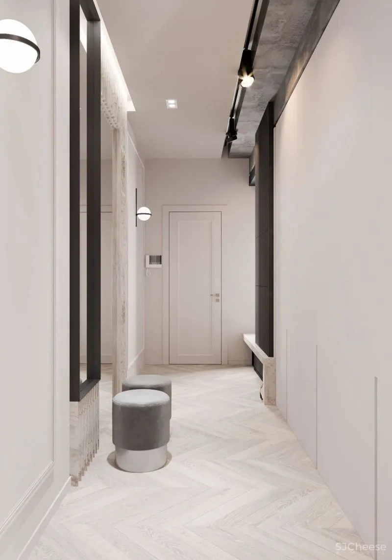 黑白缄默简约沉稳家居内饰