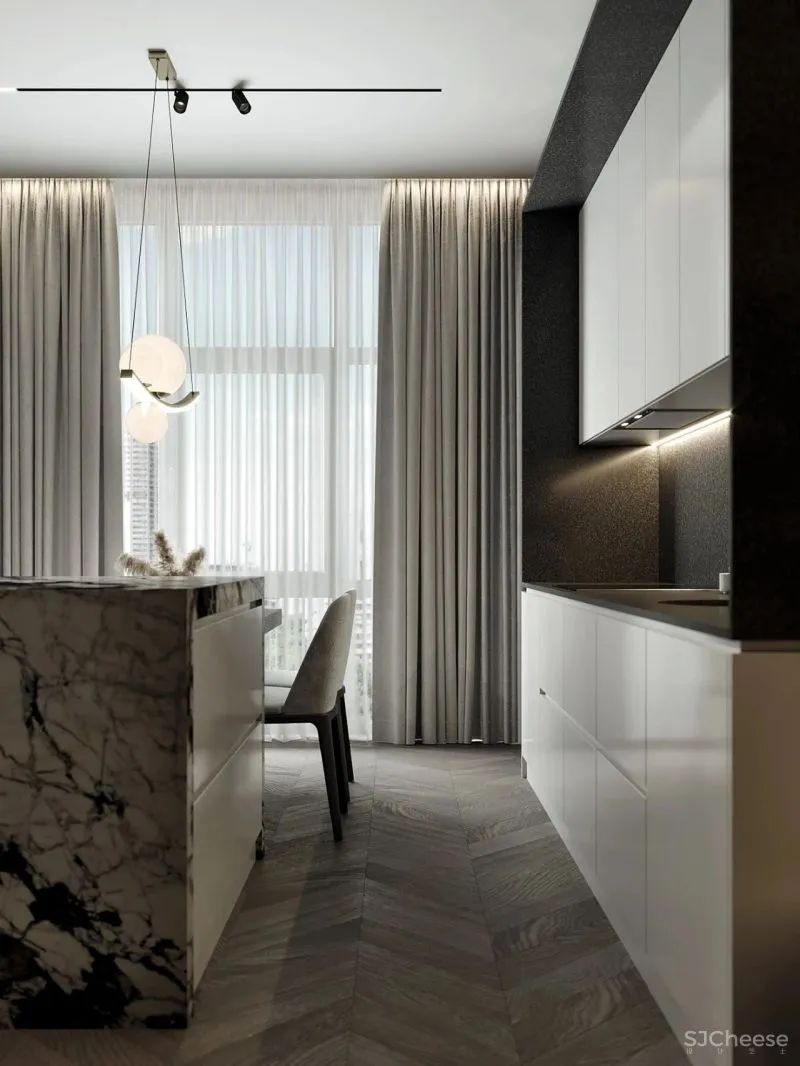 115㎡轻奢主义，彰显个性