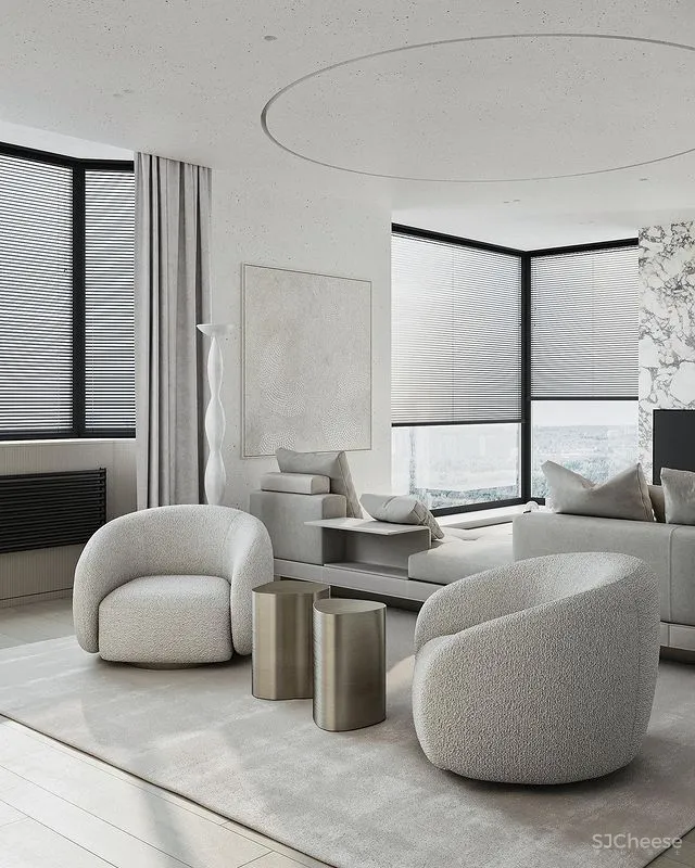 Quadro Room 莫斯科的简约优雅