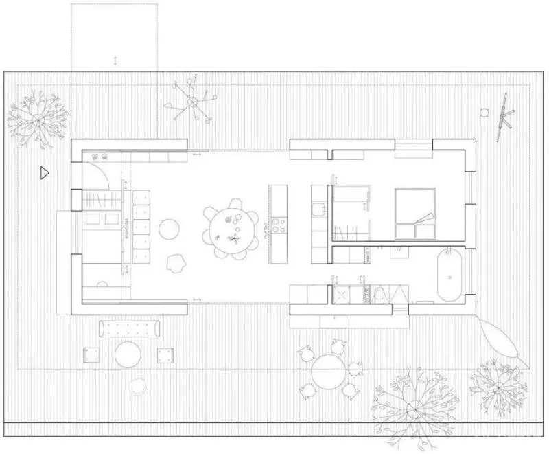 森林中的纯粹小屋 LO之家 Ateliér Lina Bellovičová