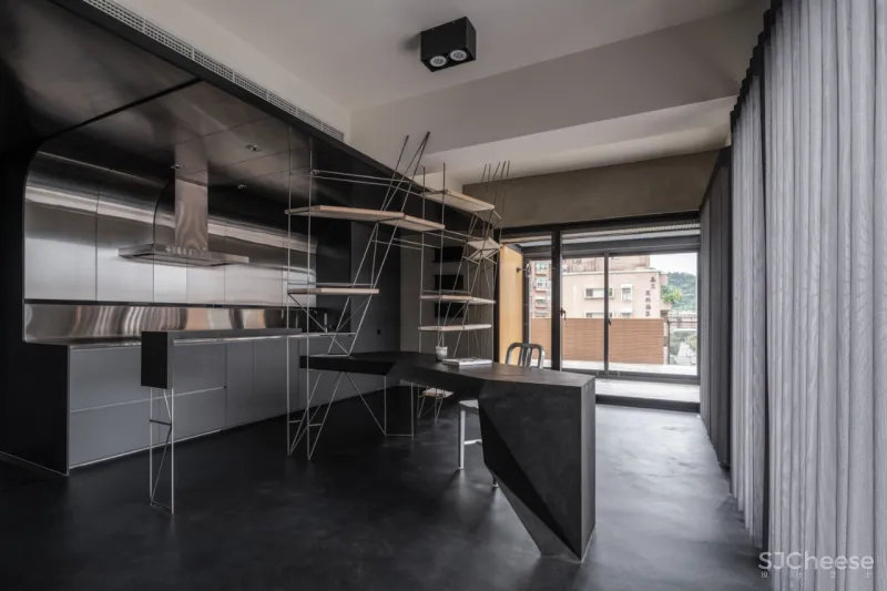 简约工业风住宅，这个材质太有质感了！