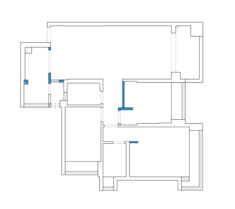 120m²极简设计,克制的生活态度!