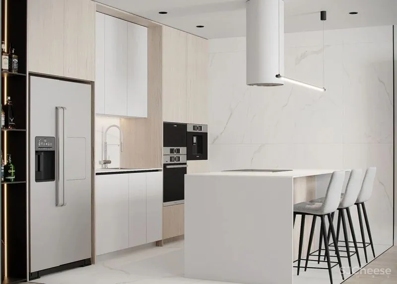 极简白 原木,耐看才是家的样子!