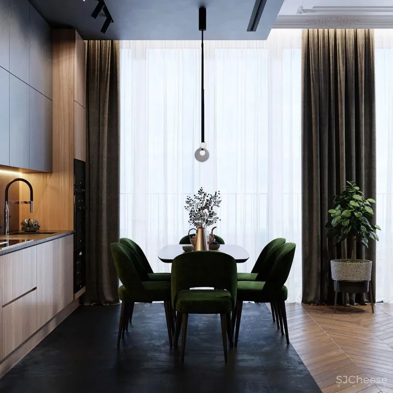 钴蓝色点燃空间气质