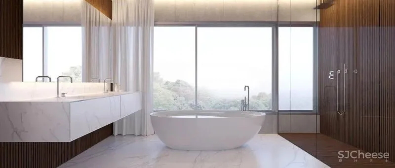 每个户型都有超大泳池,任何大平层跟它比都弱爆了!