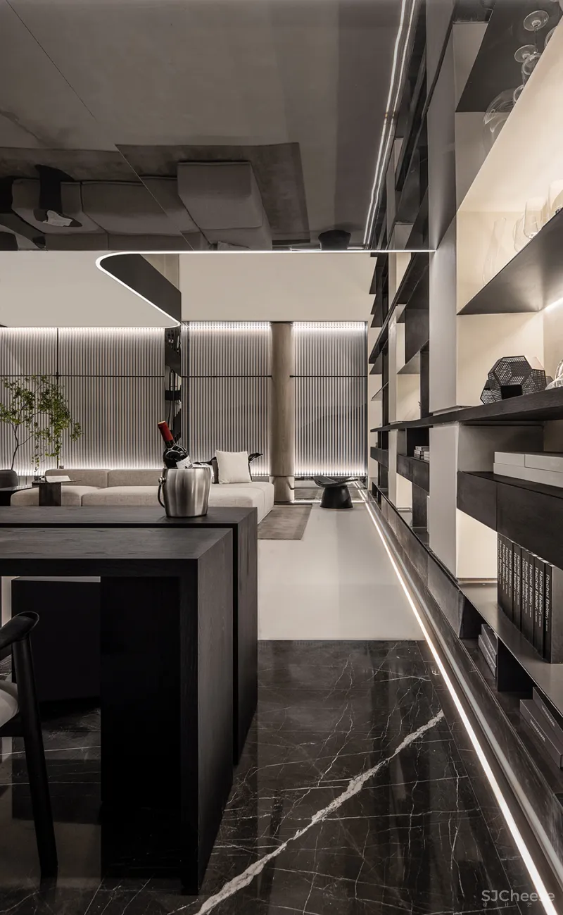 唐忠汉:207㎡简约设计,质朴、高级美!