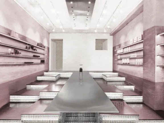 新作 Cosmetea 新型美妆茶文化品牌店，上海 奈时设计