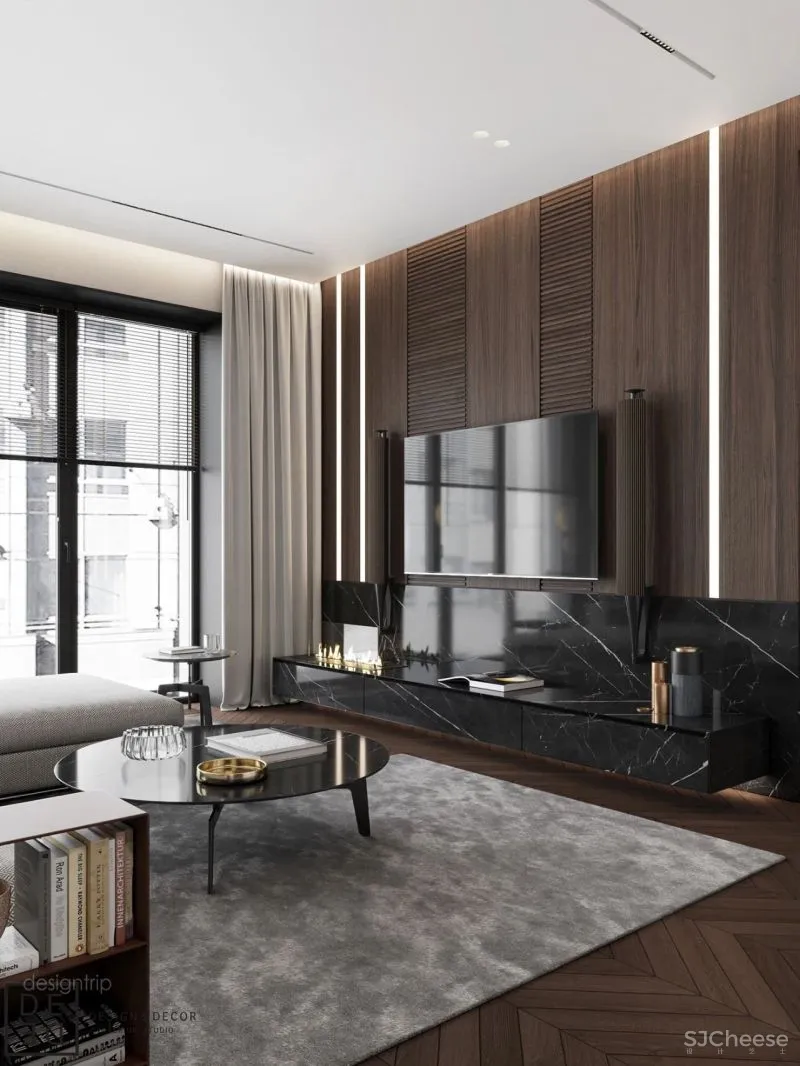 2021年电视墙设计,应该是这样的...