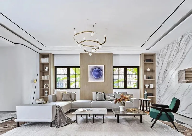 上海 600m² 顶级豪宅设计，低调安静的自然氧吧