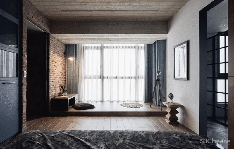 将工业风和雅痞风结合,一个单身男士把自己的家装的那么时髦,真的好吗?