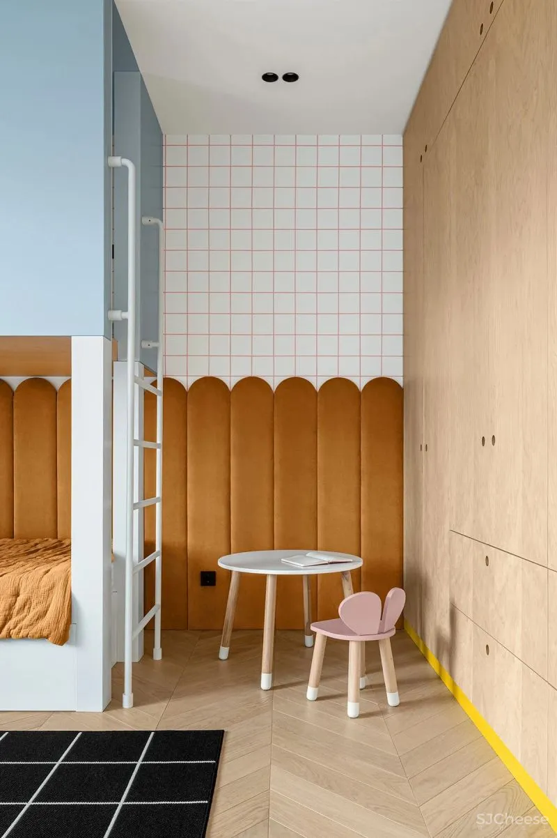 像森林的风,像湖面的波,像娇嫩的花!这间146平米住宅太清新了