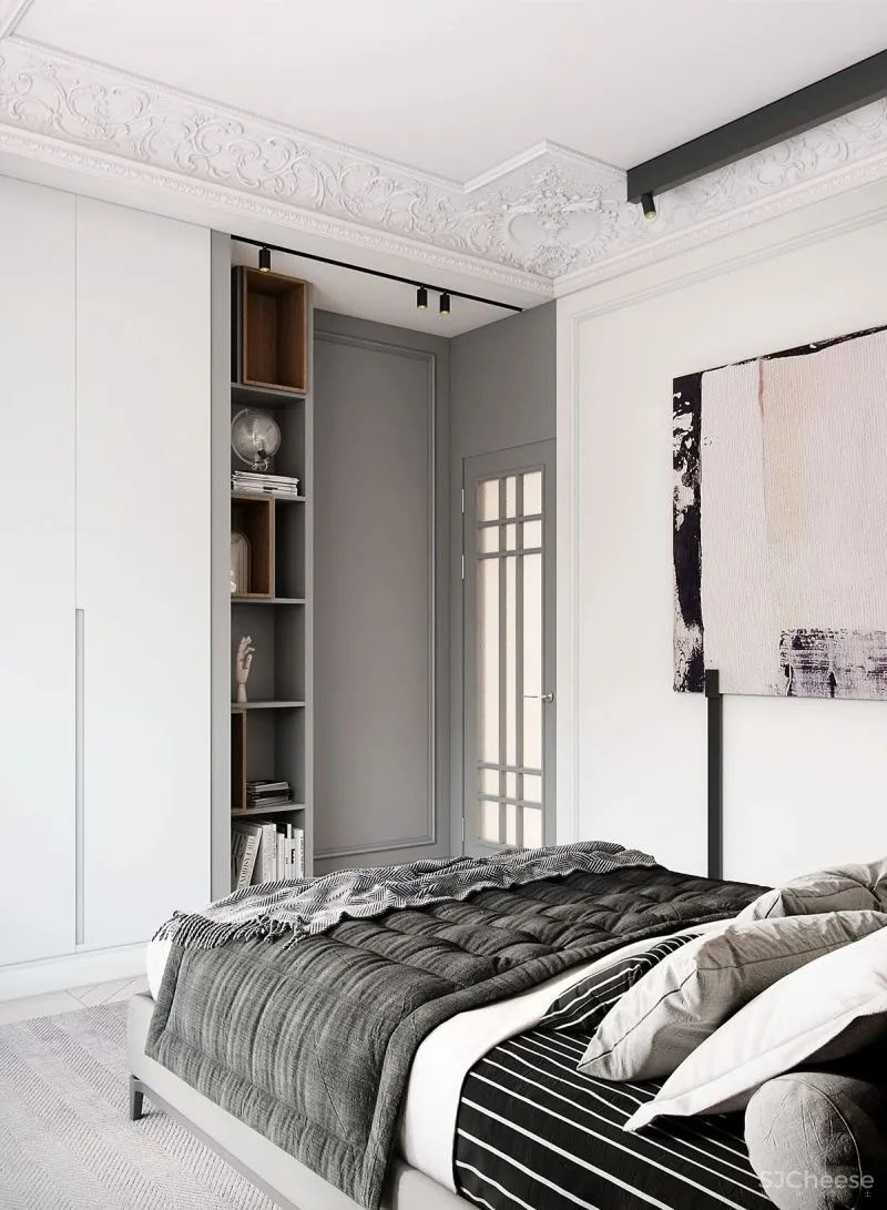 黑白缄默简约沉稳家居内饰